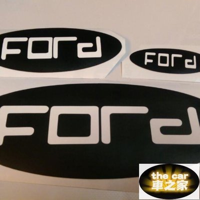 Ford Fiesta logo貼紙 車標 *-汽車館