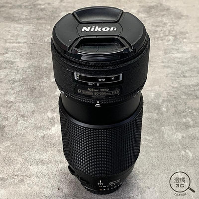 『澄橘』Nikon AF 80-200mm F2.8D ED 小黑一代 二手 無盒《鏡頭出租》A66713