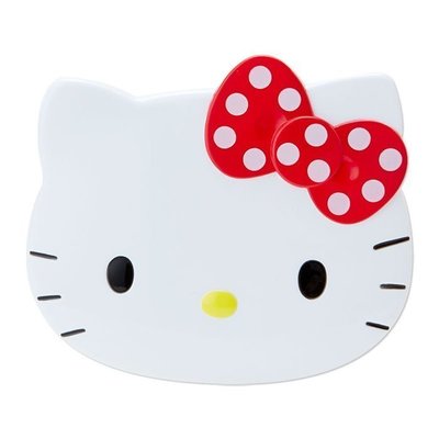 日本 正版SANRIO三麗鷗 Hello Kitty 凱蒂貓 造型 印章收納盒 印鑑盒《可放雙印章》 附印泥