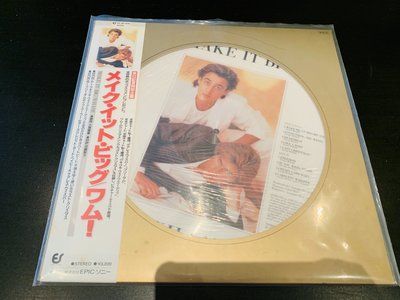 LP黑膠唱片 ﹣ WHAM / MAKE IT BIG / 日本版，彩膠圖案碟