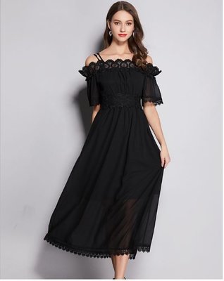 韓版大尺碼洋裝L-5XL洋裝腰圍104連身裙顯瘦女裝連身裙大碼洋裝