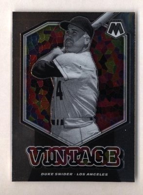 特卡 2021 Mosaic Vintage #7 Duke Snider - Los Angeles Dodgers