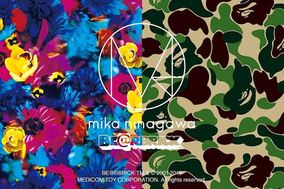 【潤資精品店】BE@RBRICK BAPE mika ninagawa SHARK 100% &amp; 400% 現貨