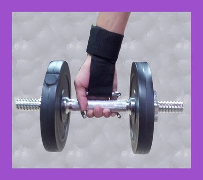 【 奇力健身館】舉重鈎一對/助力鈎/拉力鈎.訓練更有效.啞鈴適用.另售二頭肌訓練板.腕力訓練器