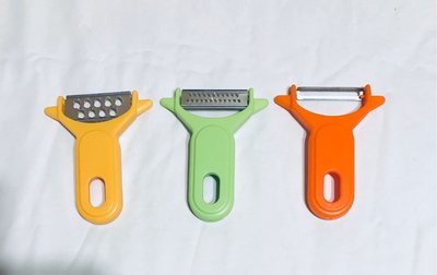 韓國進口 廚房 刨刀器組 刨絲器 刮皮器 1組3隻