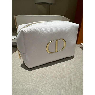 迪奧 Dior 白色化妝包 美妝包