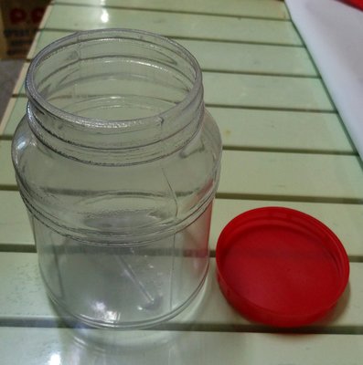 PVC塑膠罐 2公升(2000c.c) /透明筒/收納罐/收納桶/零食罐/塑膠桶_粗俗俗五金大賣場
