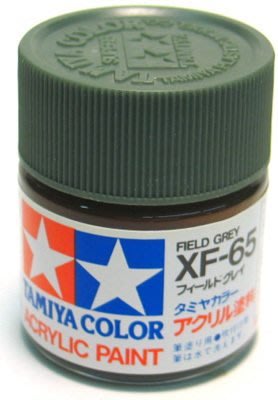 【TAMIYA XF-65】水性 消光 模型漆 手工藝 原野灰色 23ml 81365