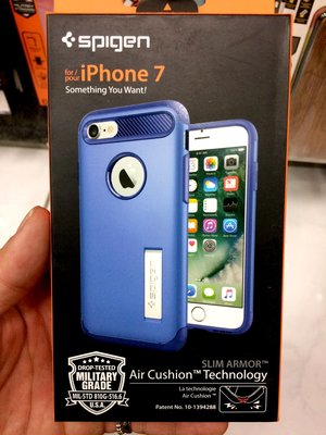 伍 SGP Apple IPhone 7 8 4.7吋 軍規 防摔 背蓋 小七 SLIM ARMOR 紫藍