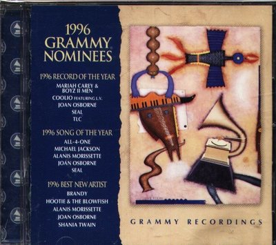 八八 - 1996 GRAMMY NOMINEES - 日版 Mariah Carey Boyz II Men
