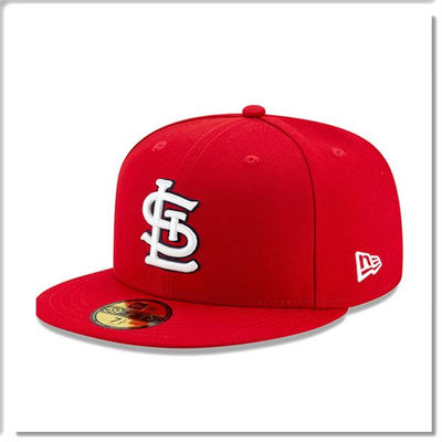 【ANGEL NEW ERA】NEW ERA MLB 聖路易 紅雀 59FIFTY 正式球員帽 通用 活力紅 棒球帽