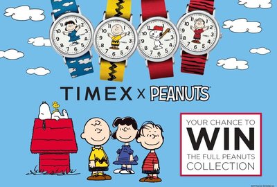 預購 美國帶回 Timex*Peanuts 史努比 露西 查理布朗 聯名款手錶 生日禮 粉絲專用