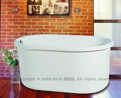 《振勝網》衛浴 壓克力浴缸 泡澡浴缸 獨立浴缸 90cm&105cm 兩種尺寸任選/另售  INAX 和成凱撒