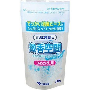 日本小林製藥 微香空間 補充包 室內除臭劑 鞋櫃除臭 90日 去味 消臭 室內空間 廁所 皂香