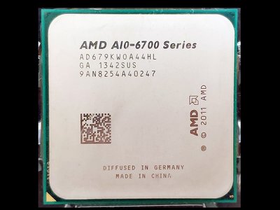 【含稅】AMD A10-6790K  4.0G AD679KWOA44HL內建HD 100W 正式散片CPU一年保FM2