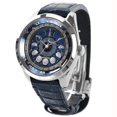 預購 CITIZEN CAMPANOLA AA7800-02L 45mm 藍寶石鏡面 石英 藍色面盤 鱷魚錶帶 男錶 女錶
