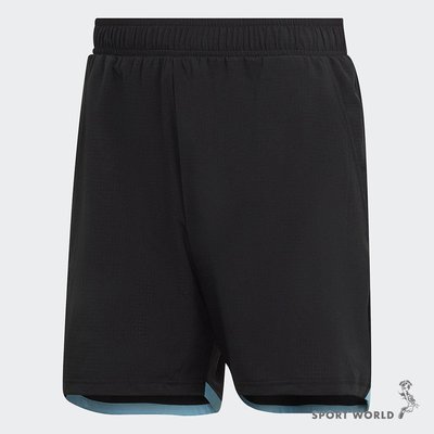 Adidas 男 短褲 運動 網球 口袋 涼感 黑藍 HC8520