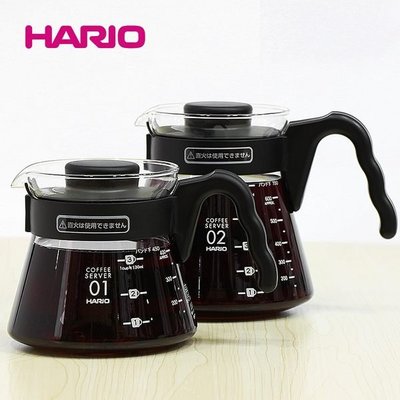 【台北自取】日本製 HARIO V-60 VCS-02B 微波耐熱玻璃壺 700cc 咖啡壺
