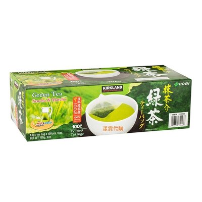 (漾霓)-代購~Kirkland 科克蘭 日本綠茶包每盒1.5公克X100入-1169345(代購商品下標詢問