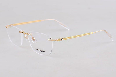 ［Project嚴選］「Montblanc萬寶龍」 MB0169O 時尚簡約商務無邊框架/經典款/男士男生光學眼鏡