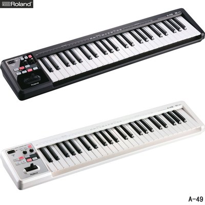 小叮噹的店- MIDI鍵盤 Roland 羅蘭 49鍵 鍵盤控制器 A-49
