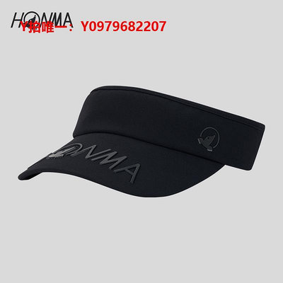 鴨舌帽【專業高爾夫】HONMA運動空頂帽高爾夫帽子男女同款HUJQ022R007