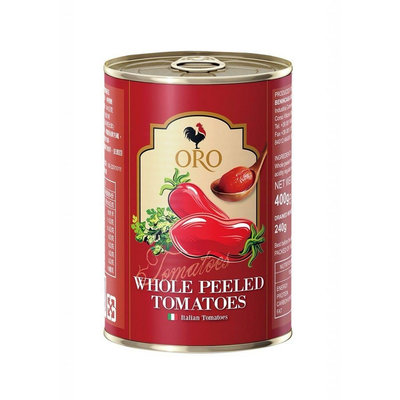 「廠商現貨」義大利ORO番茄罐頭(整顆)400g/罐
