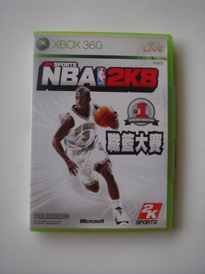 XBOX360 美國職籃大賽 NBA 2K8 英文版