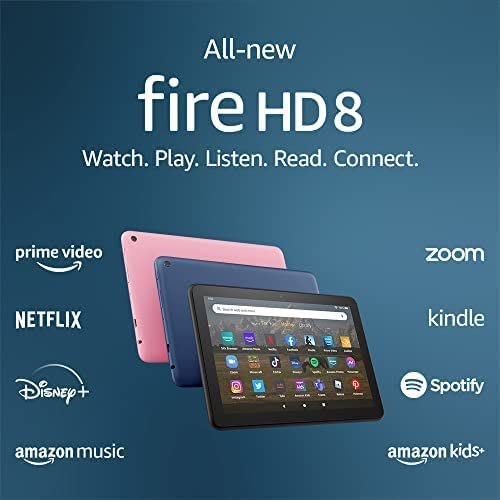 叮噹電子】亞馬遜Amazon Fire HD8 32G 平板12代2022最新版黑可辦公室自