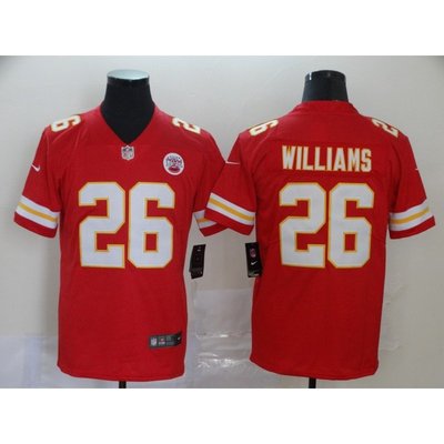 NFL Kansas City Chiefs堪薩斯城酋長隊 Darrel Williams 達內爾·威廉斯 球衣運動T恤