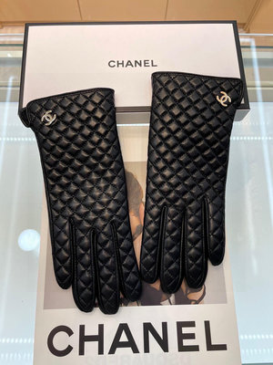 Chanel 秋冬女手套👋進口羊皮 皮質超薄柔軟舒適 質感超群 均碼