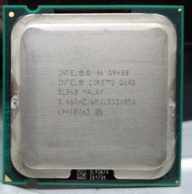 { 電腦水水的店 }~~Intel Core 2 Quad Q9400 (四核心) 775腳位 $200