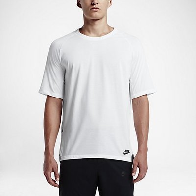 S.G NIKE SPORTSWEAR BONDED 戶外 休閒 運動 寬版 短袖 T恤 805123-100 白