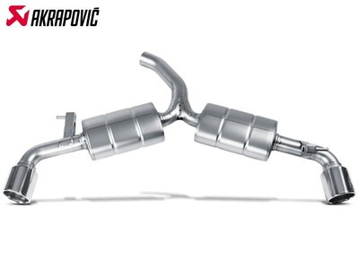 【樂駒】Akrapovic VOLKSWAGEN GOLF VI GTI 2012 排氣管 不鏽鋼 尾飾管 底盤 改裝