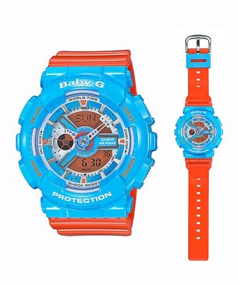 CASIO 手錶 Baby-G耐衝擊BA-110NC-2 A多層次錶盤全新CASIO公司貨~BA-110