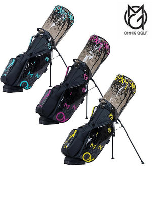 OMNIX高爾夫球包炫彩透明時尚男女士golf支架包輕便防水新款