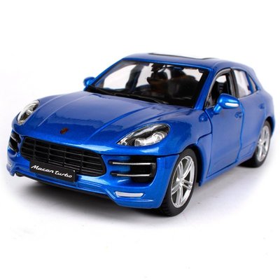 保時捷 Porsche Macan 藍色 FF8825117 1:24 合金車 模型 預購 阿米格Amigo