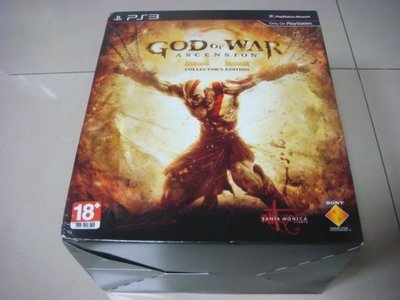 遊戲殿堂~PS3『戰神：崛起』中文版珍藏限定版全新品