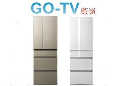 【GO-TV】Panasonic國際牌 501L 日本原裝 變頻六門冰箱(NR-F509XT) 限區配送