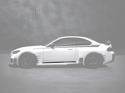 【樂駒】BMW G87 M2 M-Performance 原廠 側裙貼紙 車身彩繪 視覺強化