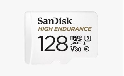 SanDisk 高耐寫 行車記錄器 監視器 記憶卡 128G 128G  Micro SD HIgh Endurance