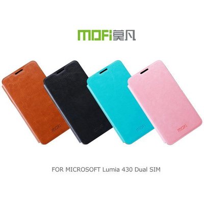 --庫米--MOFI 莫凡 MICROSOFT Lumia 430 Dual SIM 睿系列側翻皮套