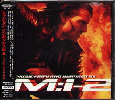 K - Mission Impossible 2 - 日版 CD+2BONUS+OBI Limp Bizkit