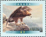 加拿大 鳥類郵票2001年