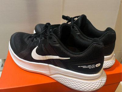 （已售出）原價2500 正品 NIKE RUN SWIFT 2 黑白 基本款 網布 訓練鞋 男 慢跑鞋 CU3517-004