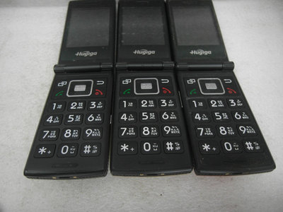 [快樂99]-Hugiga  T33 三支手機 [請自行檢測問題.標到賺到]-99元起標(N148)