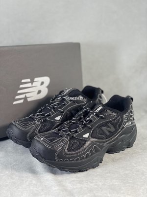 New Balance 703 黑色 百搭 越野 增高 耐磨慢跑鞋 ML703BC  情侶鞋