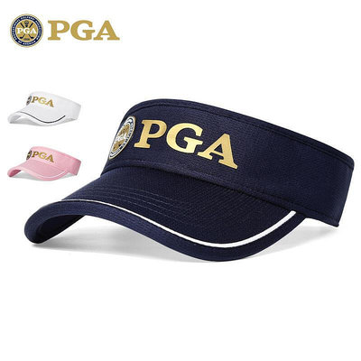 創客優品 美國PGA 高爾夫女士球帽 無頂透氣帽 防曬百搭 吸汗內里 可調節 GF972