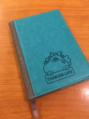 台灣人壽筆記本（中）全新$100運37 質感極佳 含塑膠套