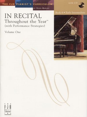 【599免運費】In Recital Throughout the Year, Vol One, Book4 F1462